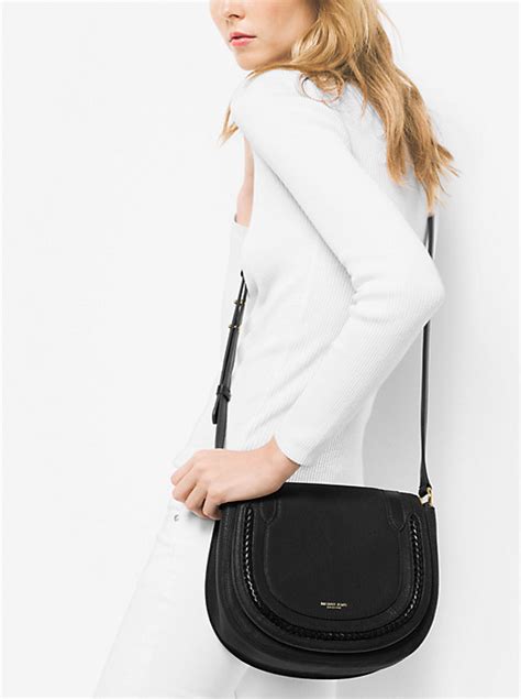 Skorpios Medium Leather Crossbody .